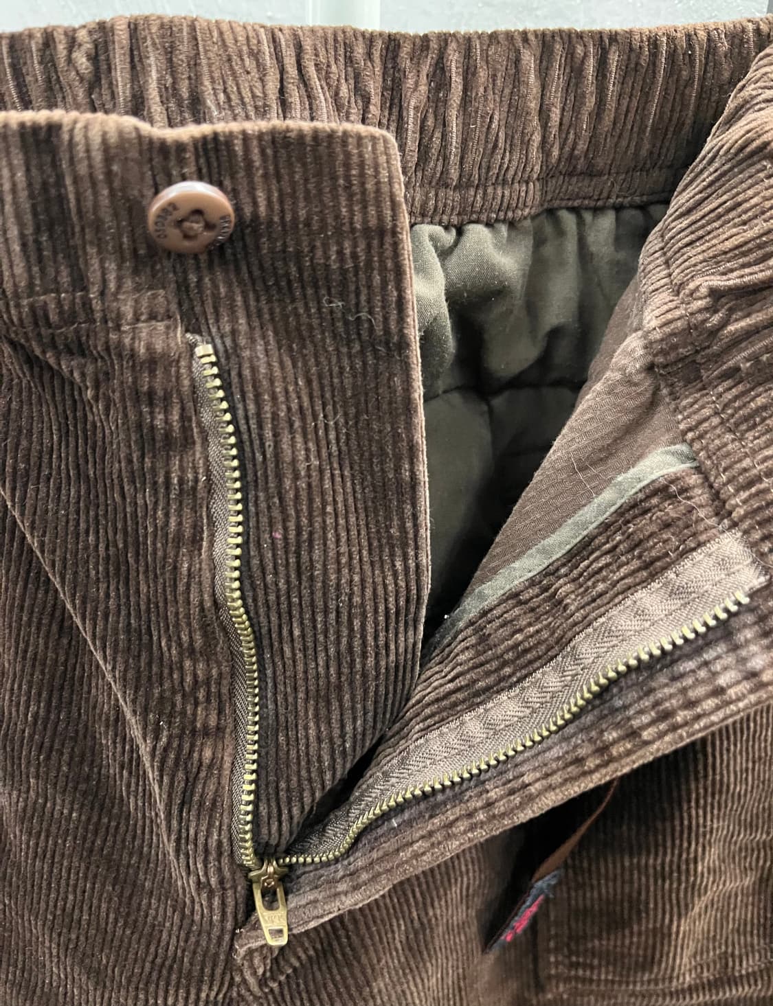 그라미치 코듀로이 팬츠 브라운 L 상품이미지2