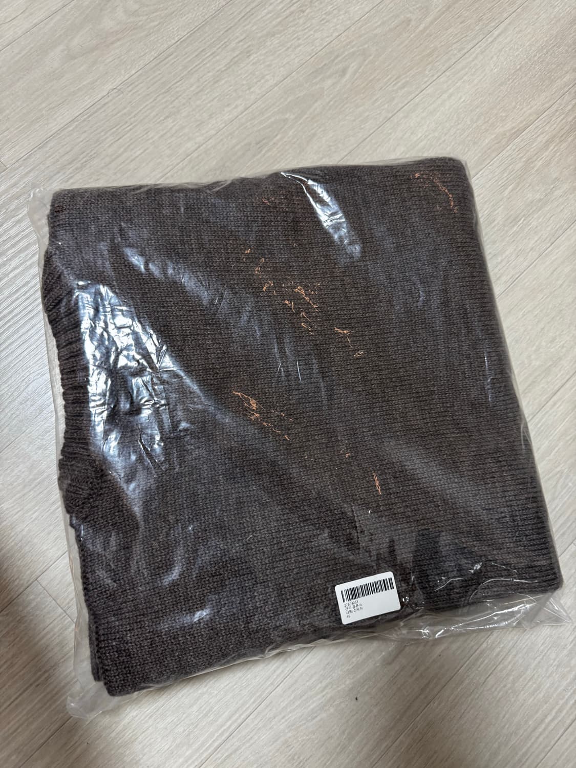 46] 건지울른스 피셔맨 홀가먼트 스웨터 니트 다크브라운 상품이미지4