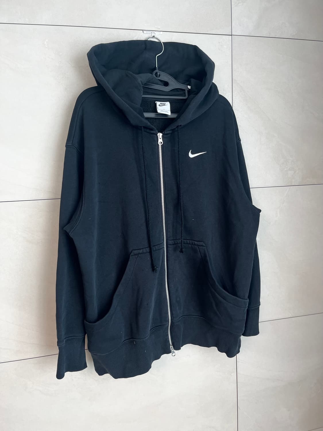 나이키 스우시 후드집업 블랙 (S)  상품이미지1