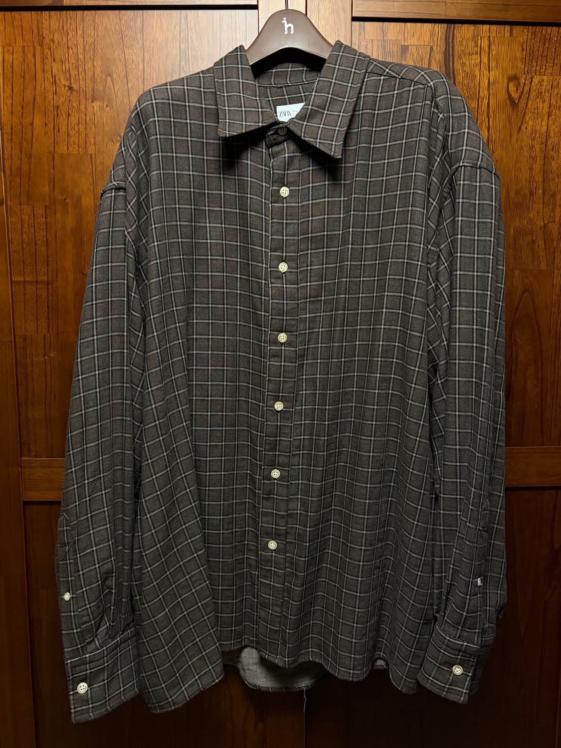 zara 체크셔츠 상품이미지3