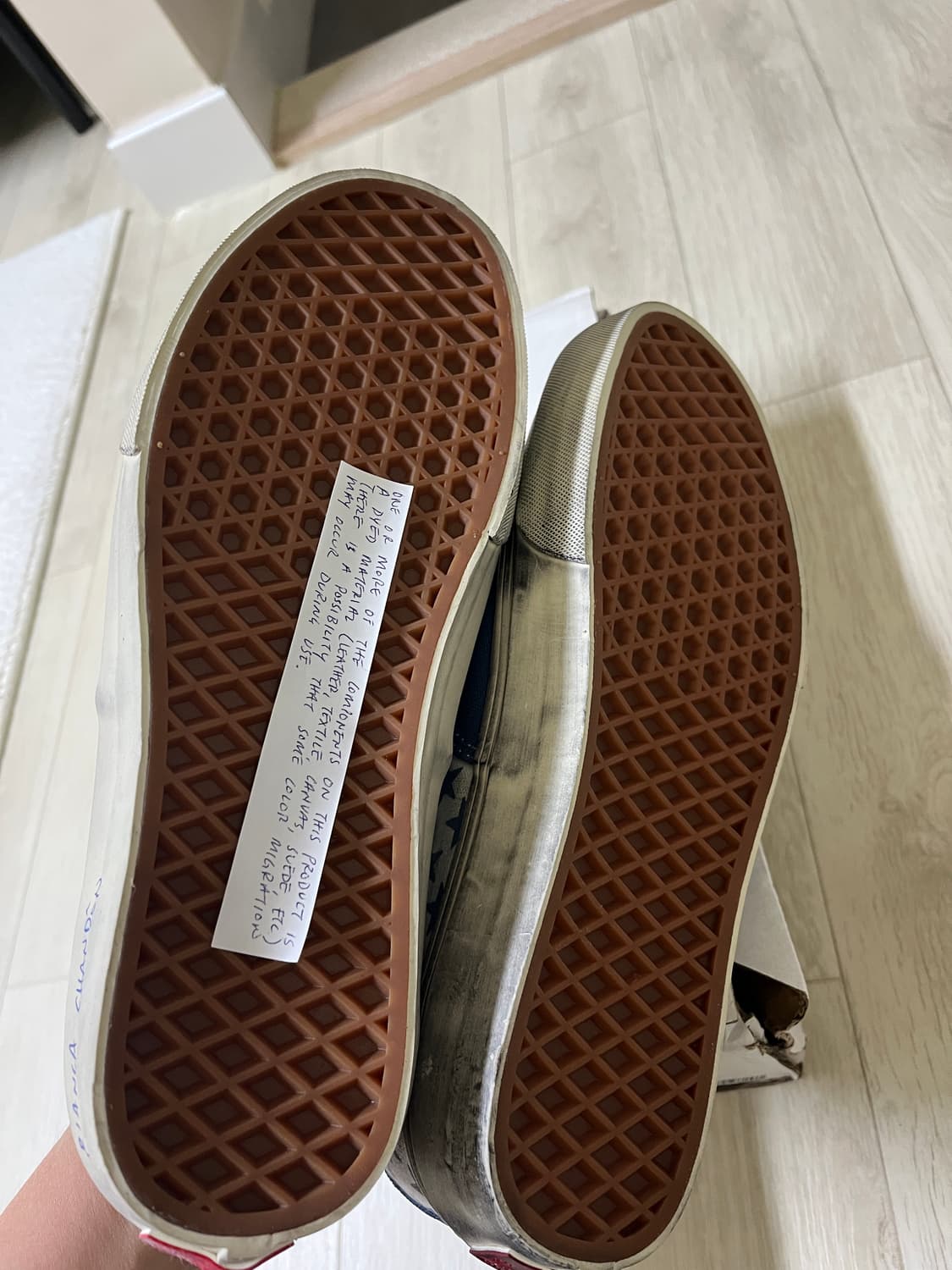 반스볼트X비앙카샹동 어센틱 LX US8.5 265 상품이미지7