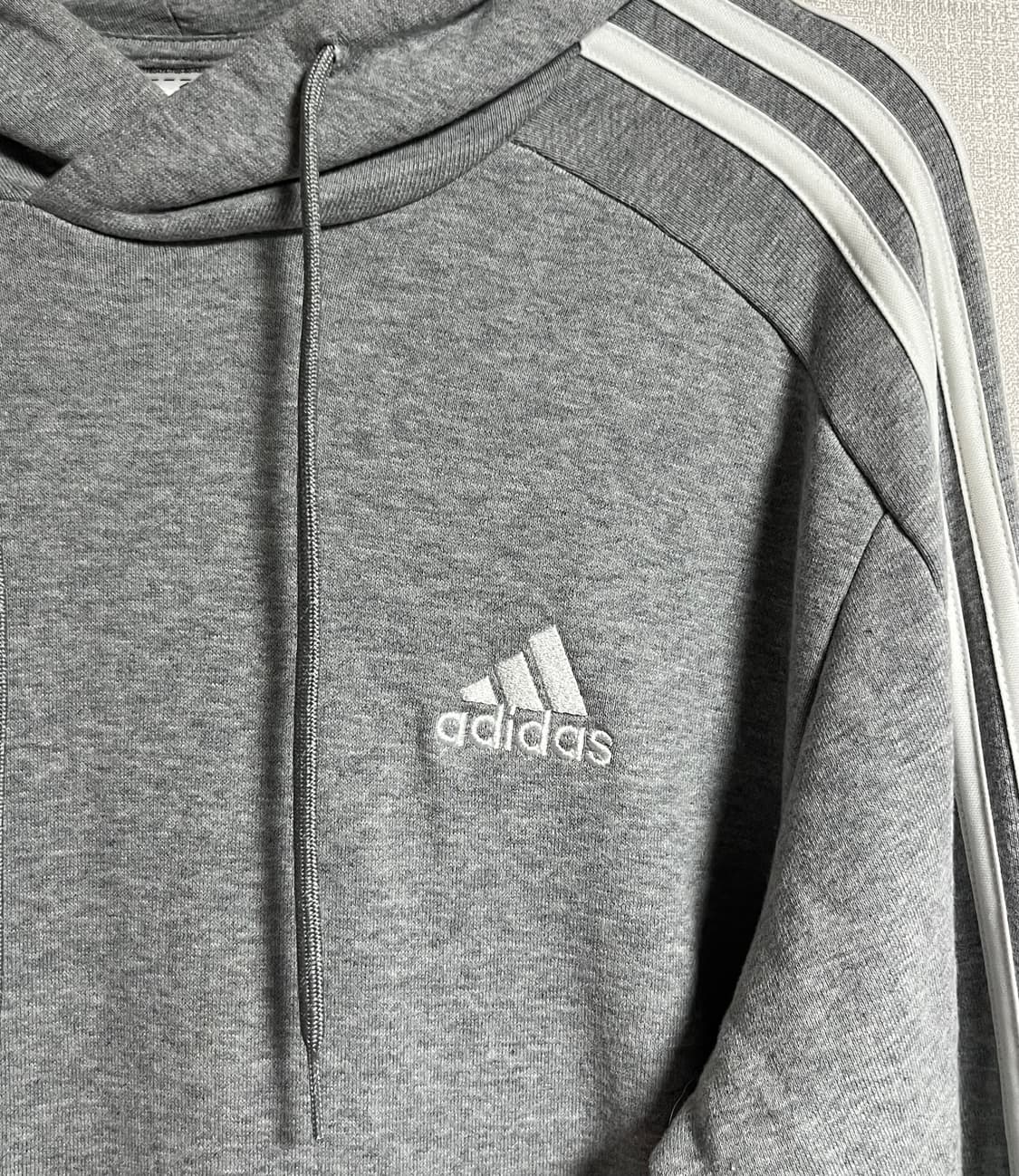공용 아디다스 그레이 후드티셔츠 L 상품이미지5