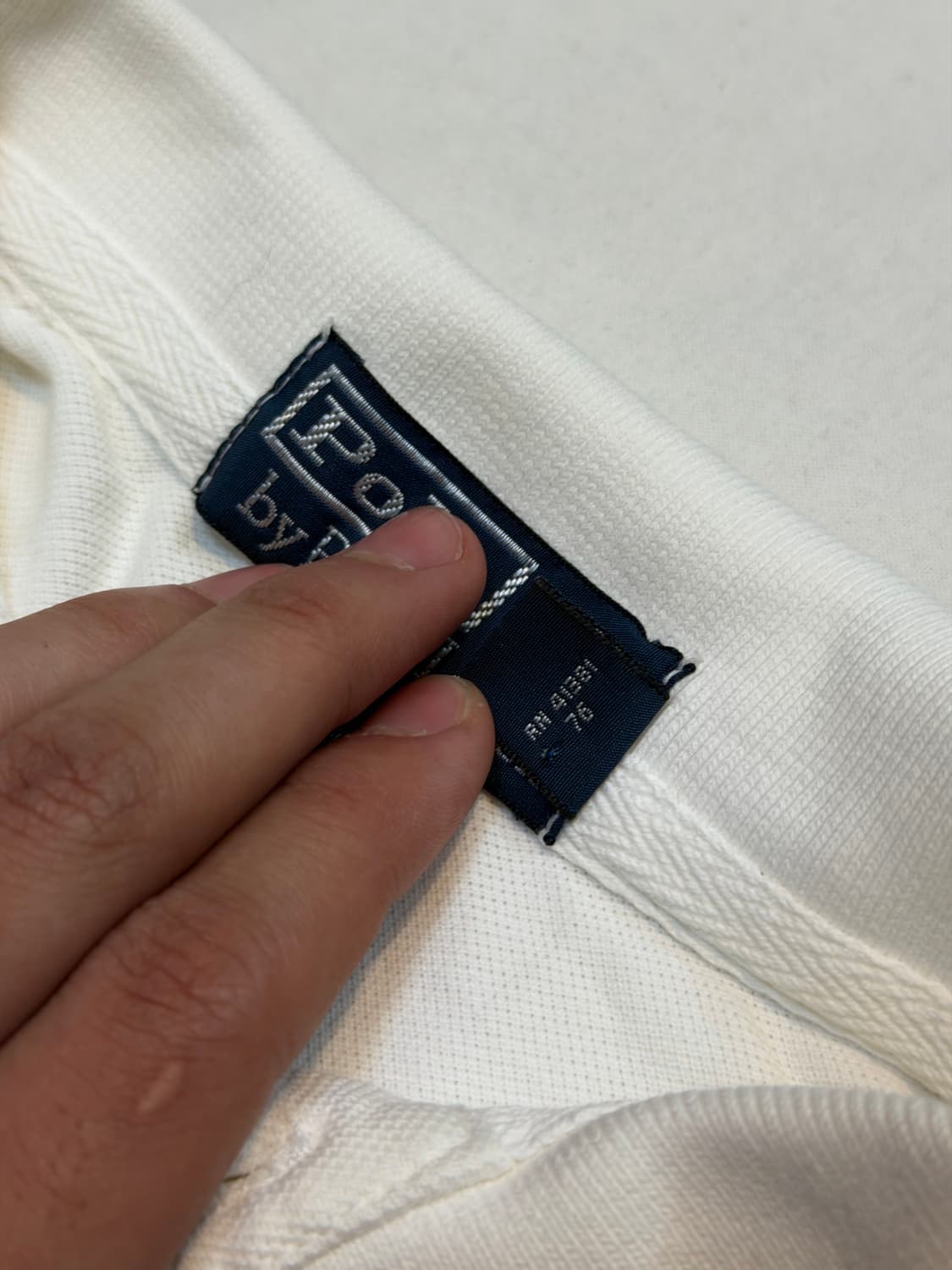 폴로 랄프로렌 빅포니 키프키프 카라티 화이트 상품이미지3