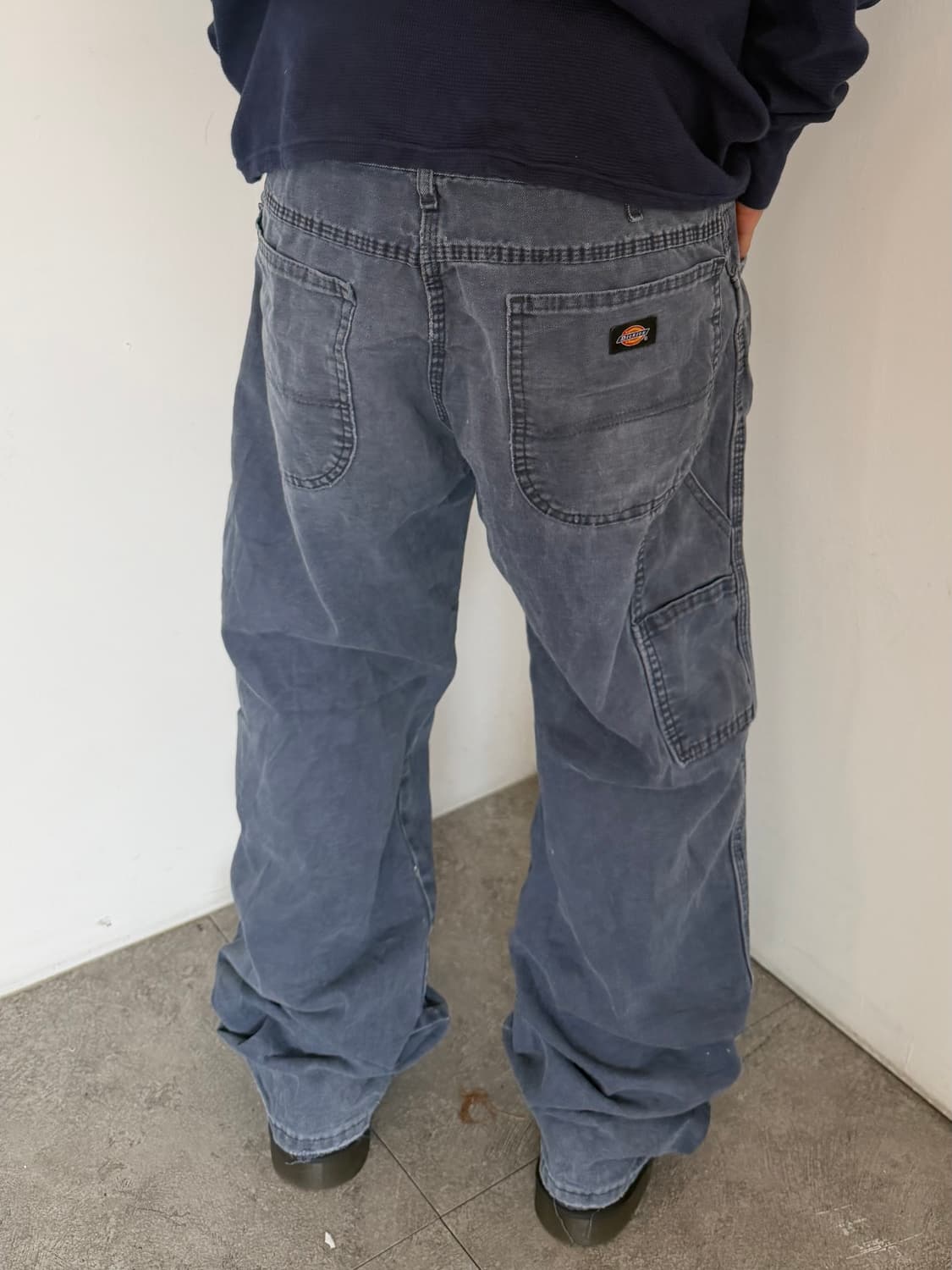 디키즈 카펜터 워크팬츠 워싱블루 상품이미지2