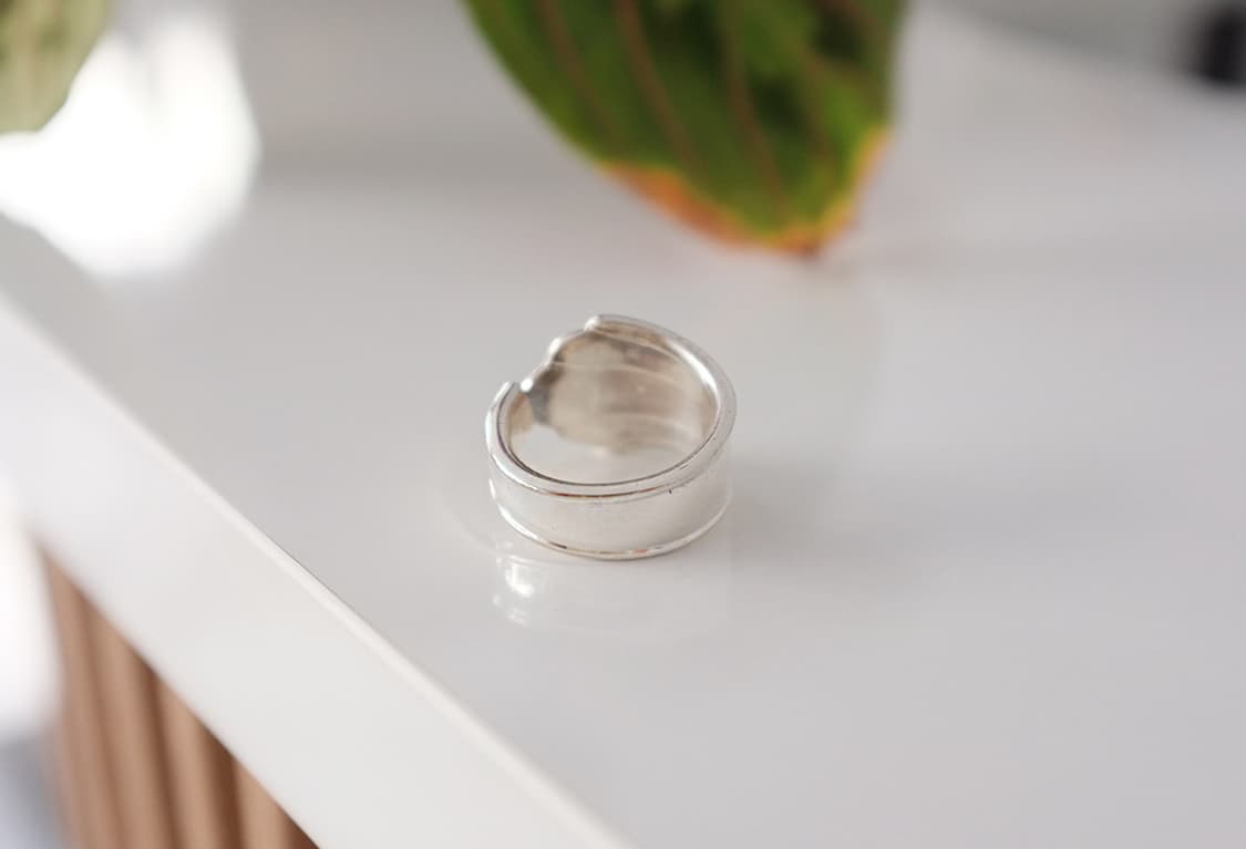 영국 약혼반지 빈티지 스푼으로 만든 빈티지 스푼링  상품이미지5