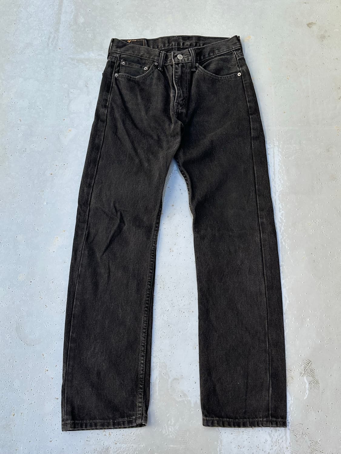 [리바이스] •Levi's 505 Black Denim 상품이미지2