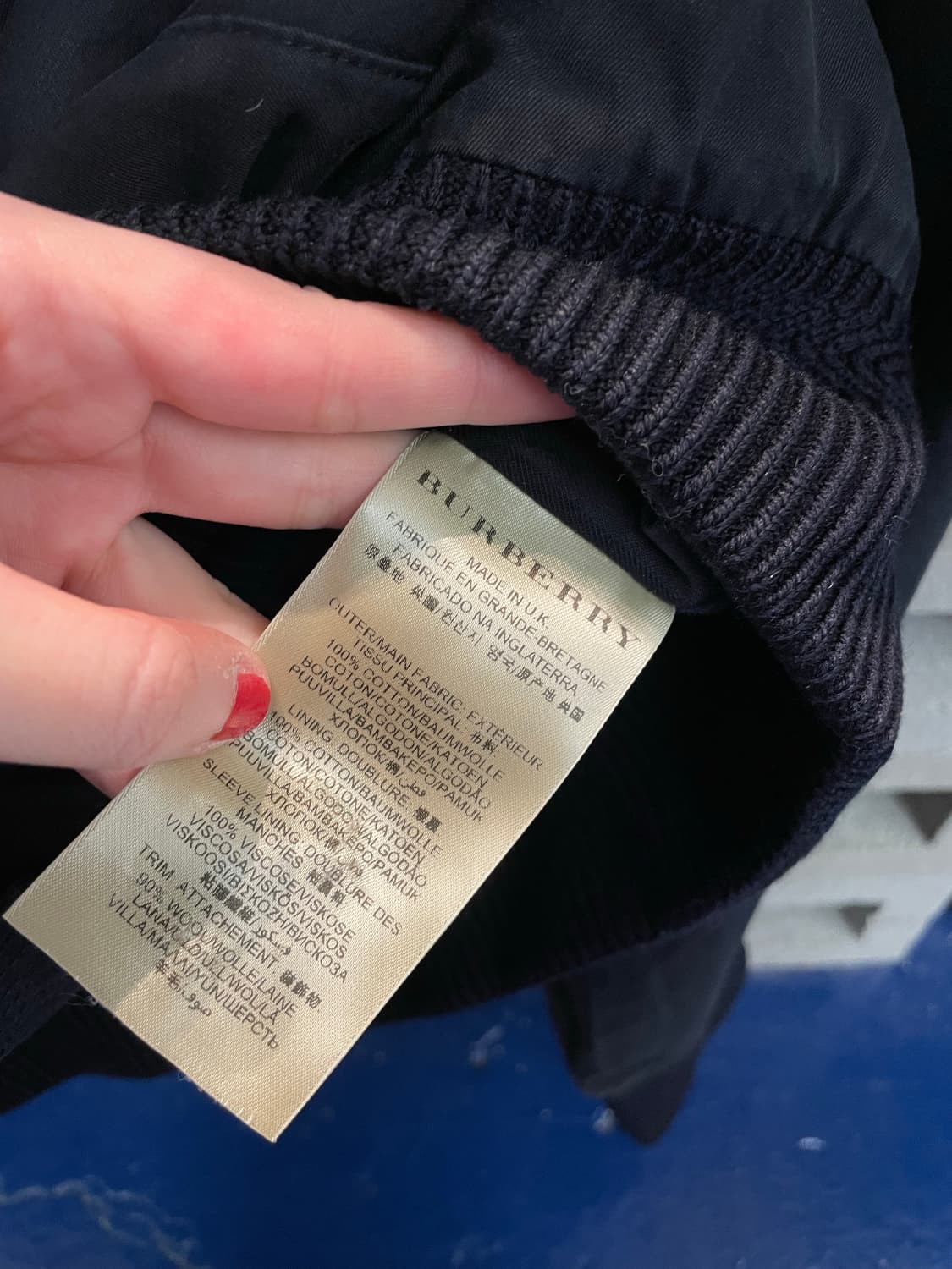 Burberry 버버리 미니멀 바라쿠타 자켓 상품이미지8