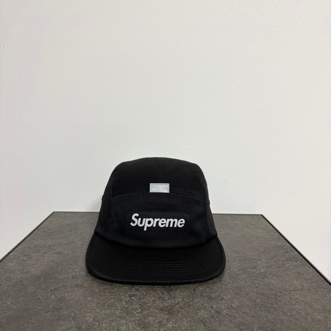 (OS) 슈프림 박스로고 캠프캡 모자 블랙 상품이미지1