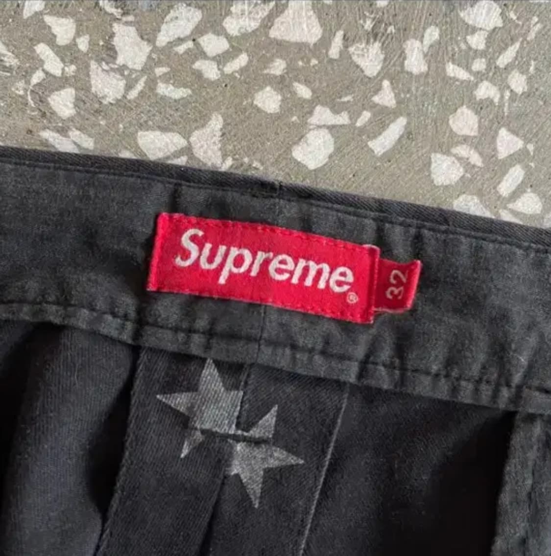 슈프림 핀업걸 스타치노 팬츠 블랙 22ss 상품이미지5