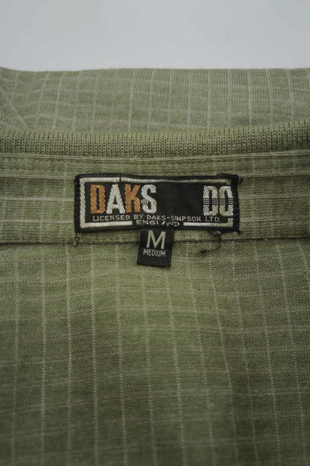빈티지 닥스 올리브 카키 폴로셔츠 상품이미지7