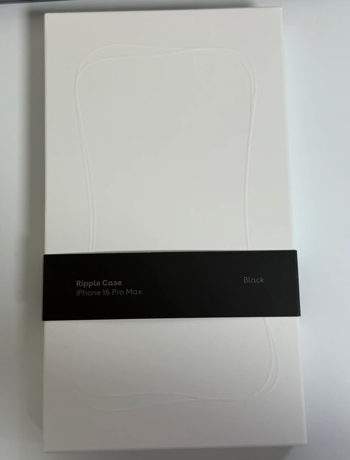 (미개봉)아이폰16프로맥스 케이스티파이 리플케이스 블랙 상품이미지2