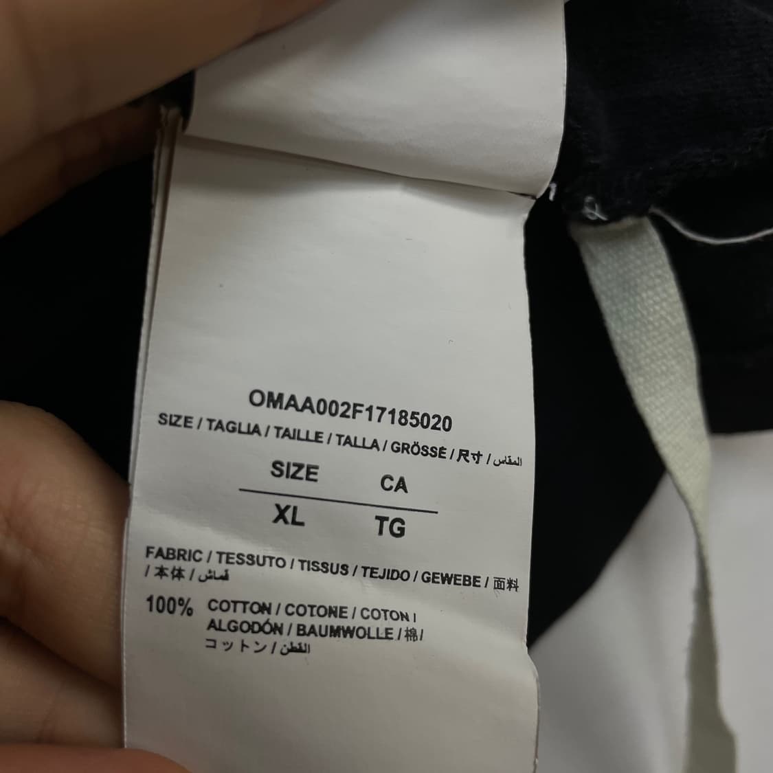 Off-white not real T-shirt 상품이미지8