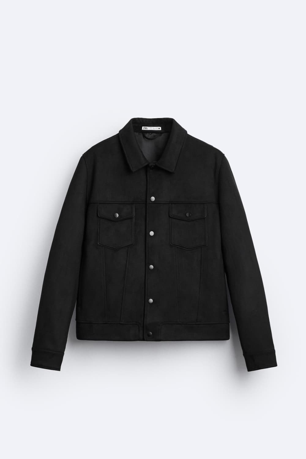 자라 스웨이드 블랙 자켓 M 상품이미지1