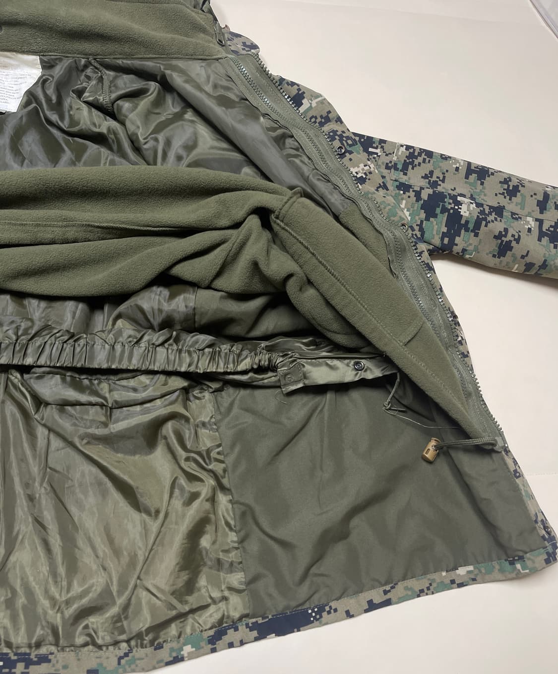 미 해병대 스타일 디지털 자켓 LARGE 상품이미지6