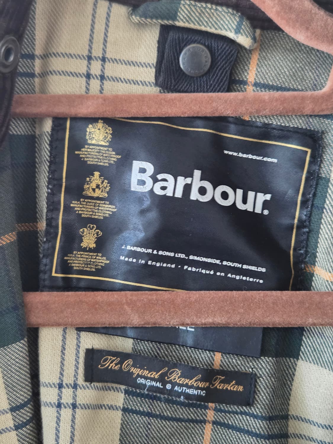 바버 BEDALE 왁스 자켓 판매 상품이미지6