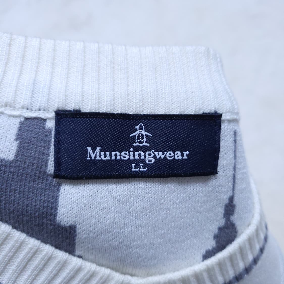 먼싱웨어 골프 남성 니트조끼 105 0224 상품이미지3