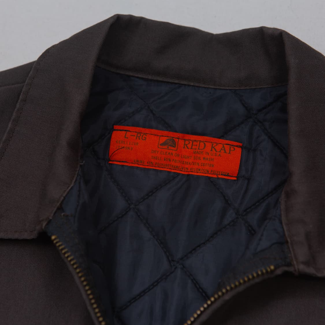 80s Red Kap 65/35 워크 자켓 브라운 상품이미지5