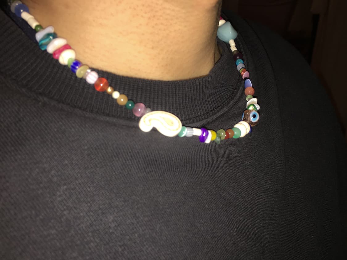 colorful beads necklace 상품이미지2