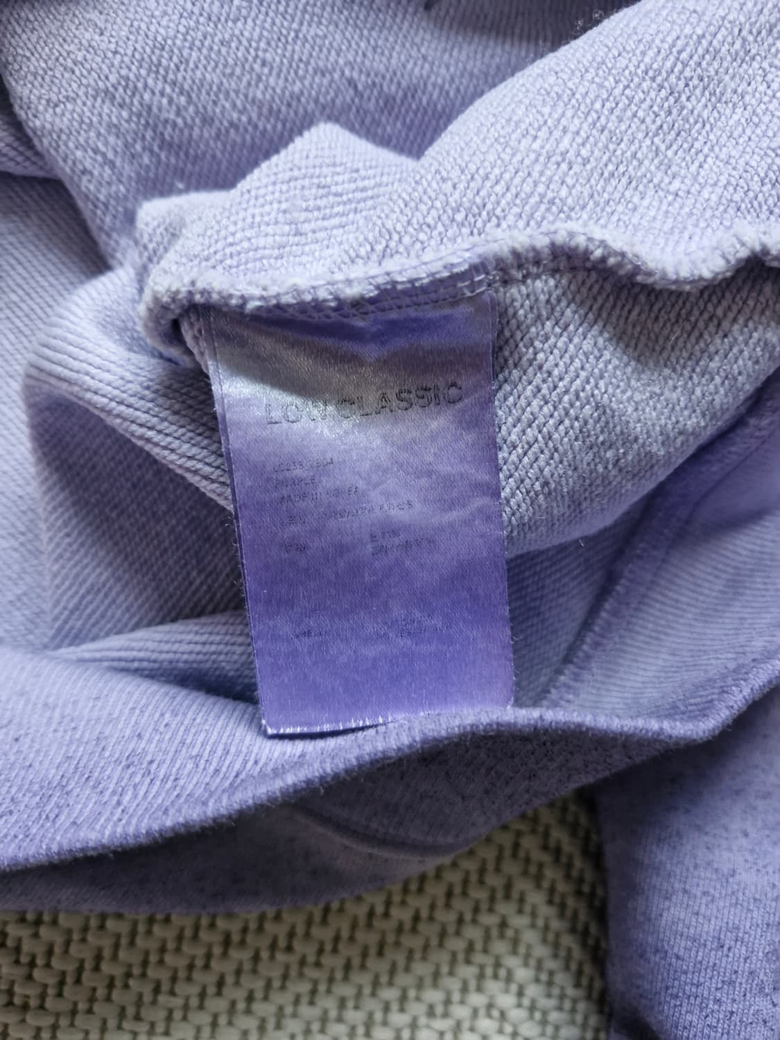 로우클래식 X 노벰브르 오버사이즈 후디 상품이미지5