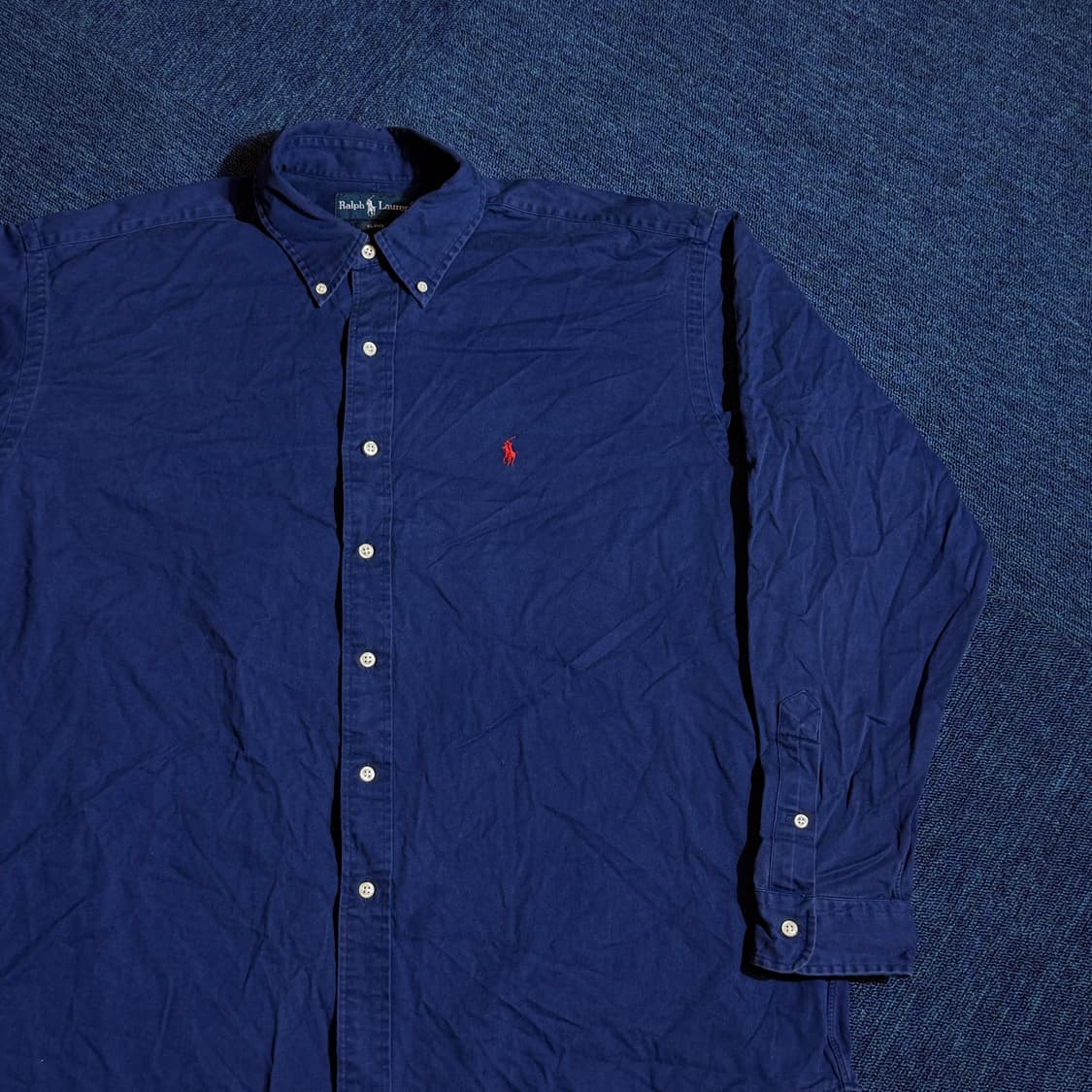 폴로 랄프로렌 블루 셔츠 상품이미지2