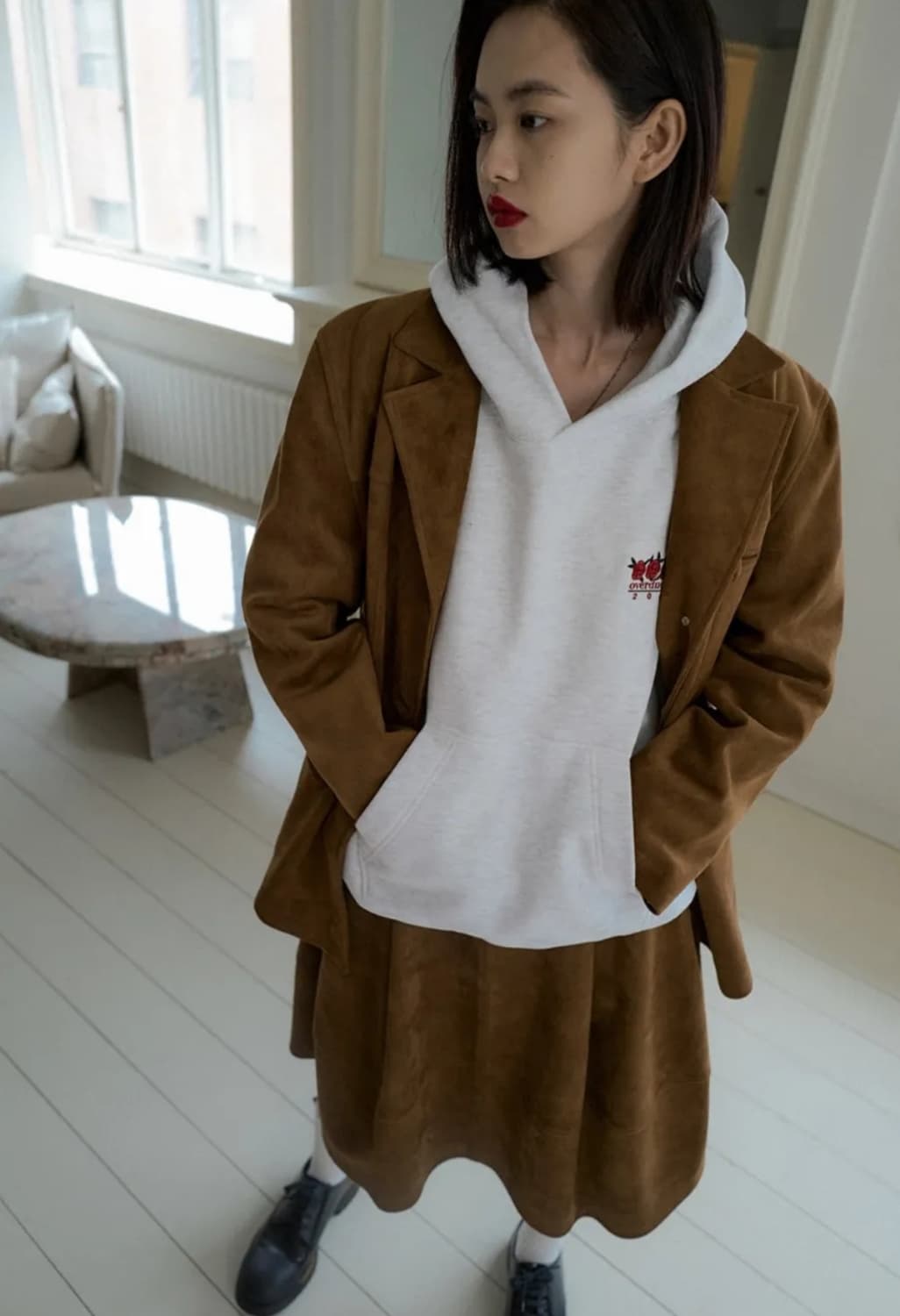 오버듀플레어 스웨이드 자켓 상품이미지3