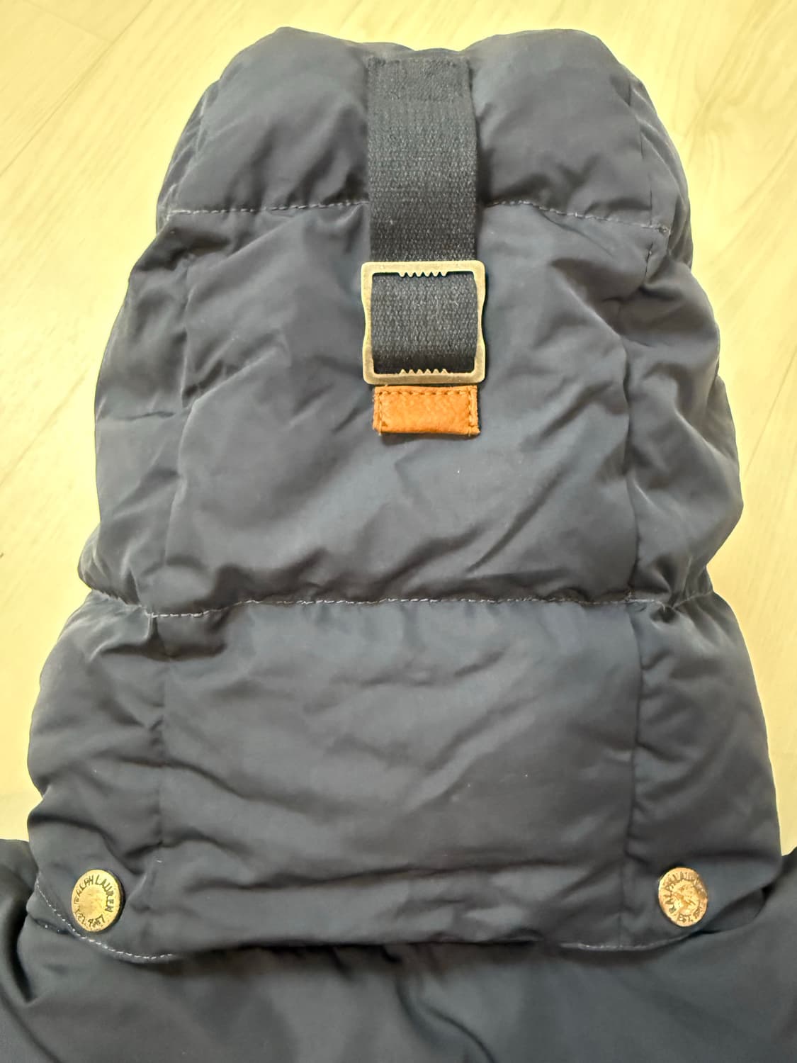 폴로 랄프로렌 네이비 색상 다운 자켓 L 사이즈 상품이미지10