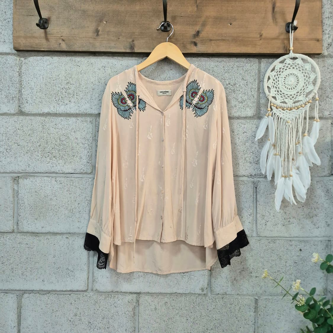 쟈딕앤볼테르 실크블라우스 상품이미지1