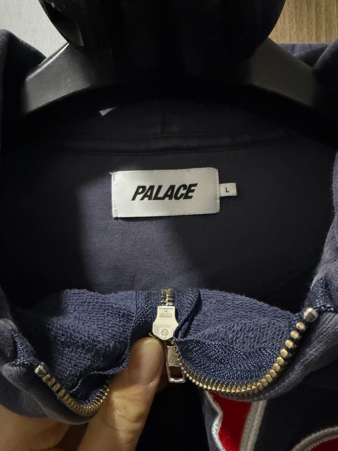 팔라스 [정품] 후드집업 (시세 32만) 아치로고 후드티 L(100ㅡ10 상품이미지3