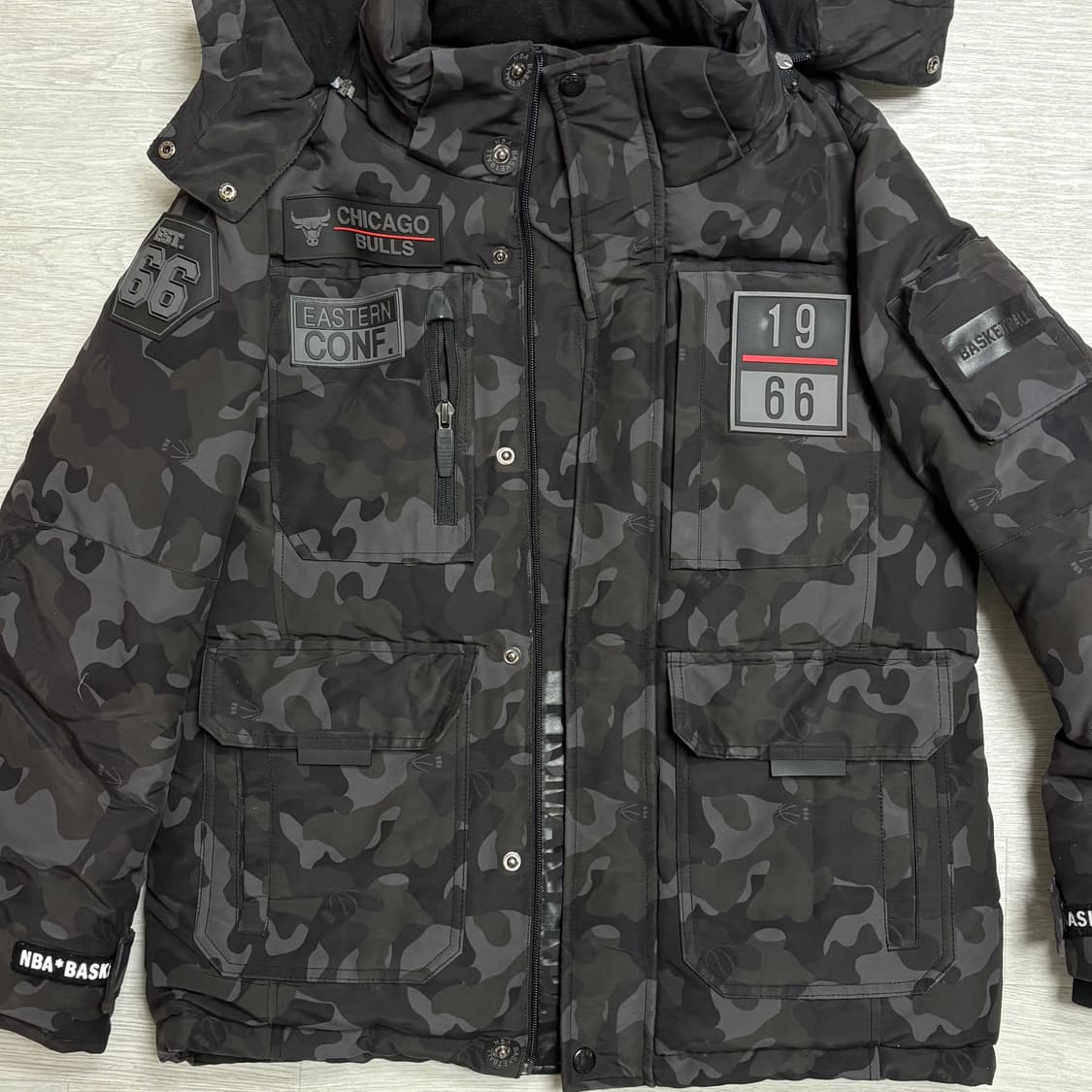 nba 카모 패딩자켓 코르티스st 상품이미지1