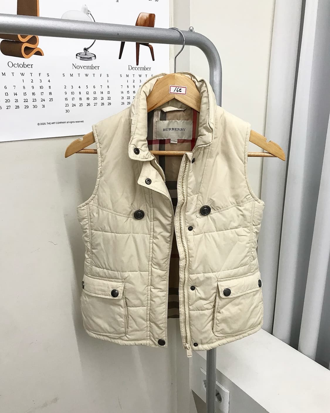 버버리 키즈 패딩 조끼 상품이미지1