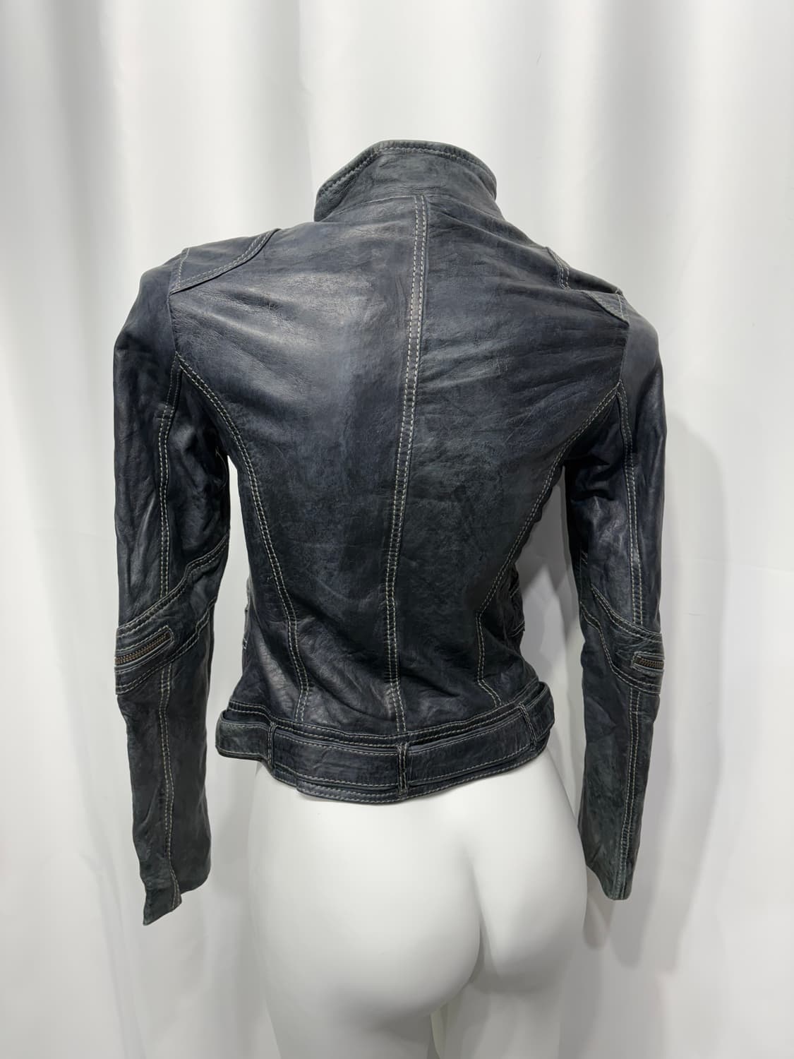🎸블랙 레더 자켓🎸 상품이미지7