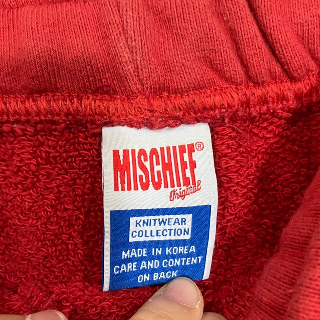 미스치프 y2k 트레이닝 팬츠 상품이미지5