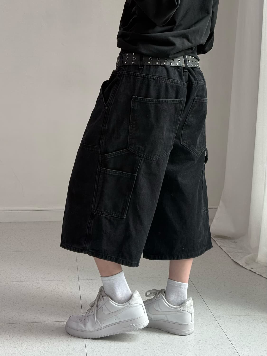 빈티지 더블니 블랙 카펜터  상품이미지3