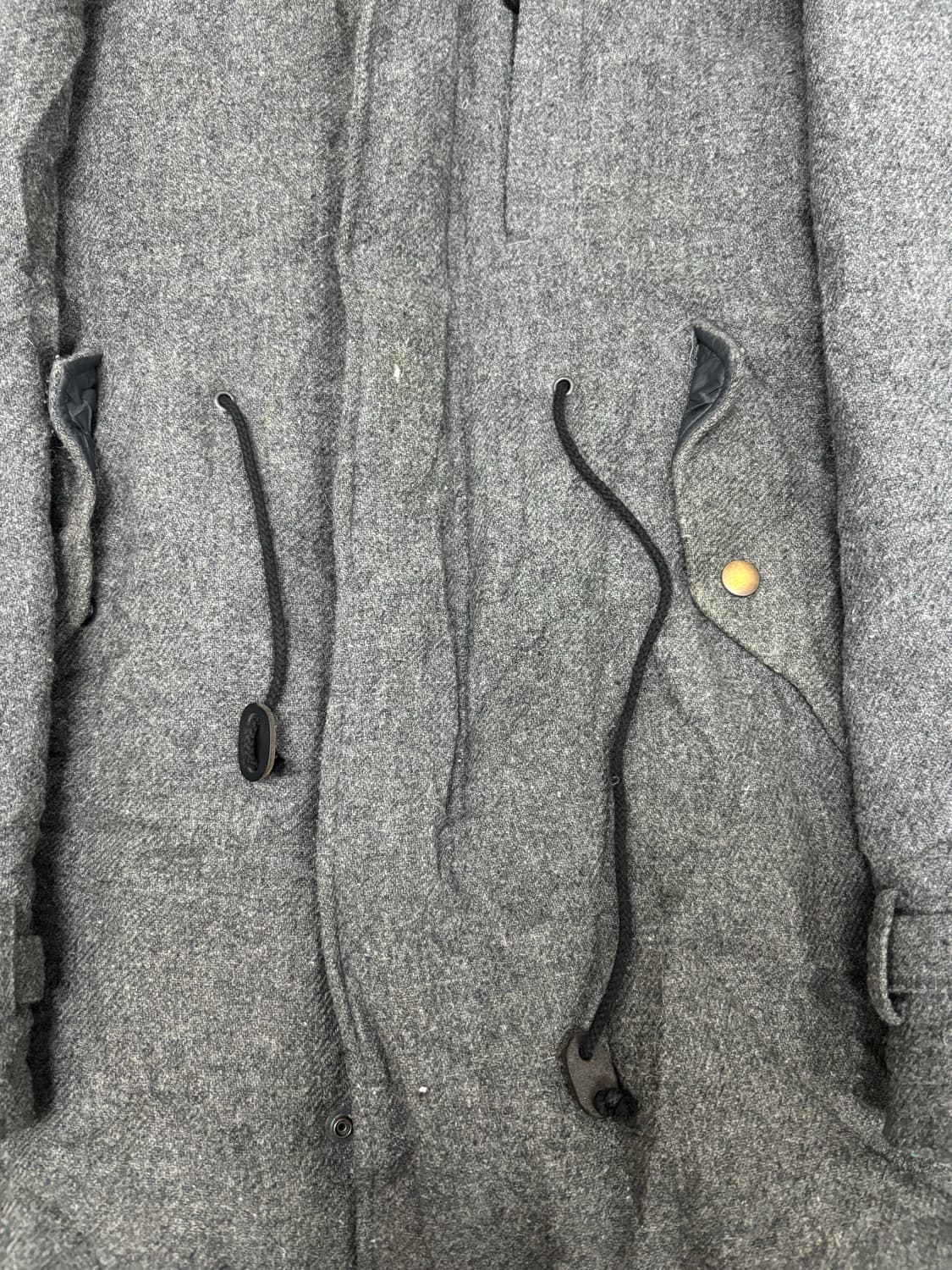 Y2K Grey Fur Parka 상품이미지6