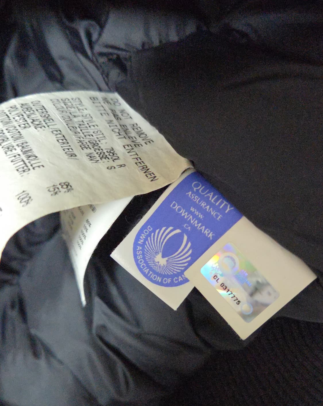 (착샷) 캐나다구스 칠리왁 네이비 상품이미지4