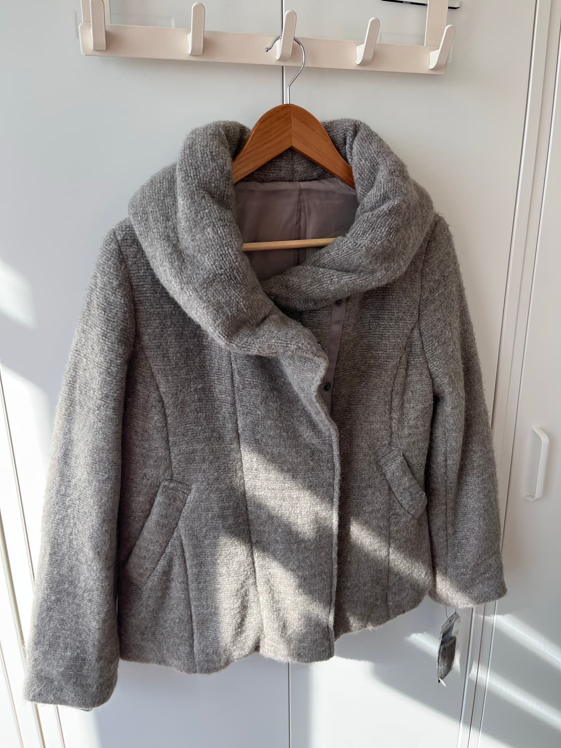 Blue label 만두 카라 시보리 패딩 점퍼 상품이미지6