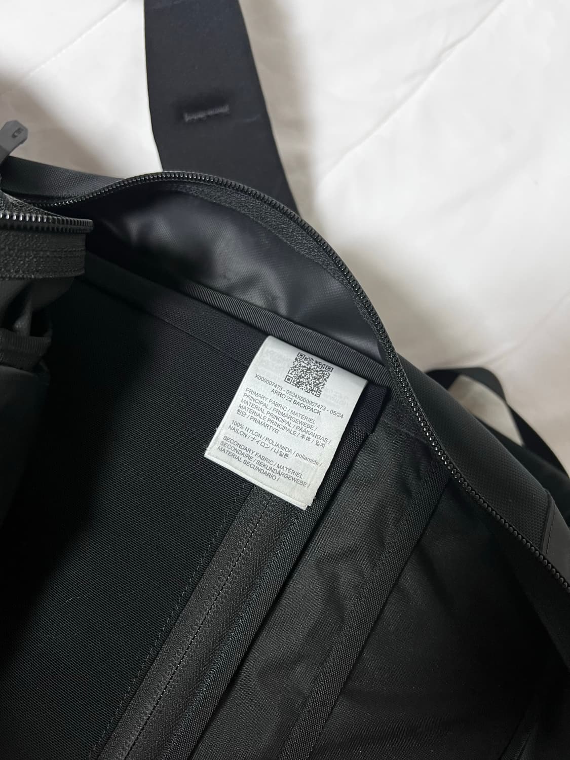 아크테릭스 아로22 블랙 백팩 상품이미지4