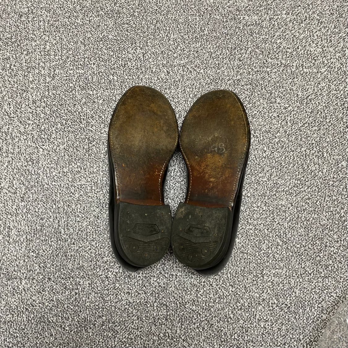 70s US10.5W 미해군단화 서비스슈즈 Genesco 상품이미지7