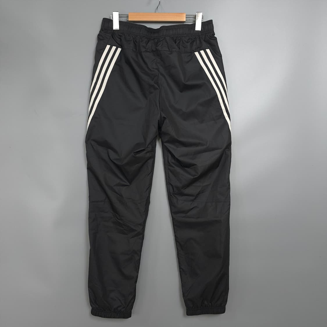 남성용 아디다스 adidas 삼선 블랙 트레이닝 팬츠 XL 상품이미지5