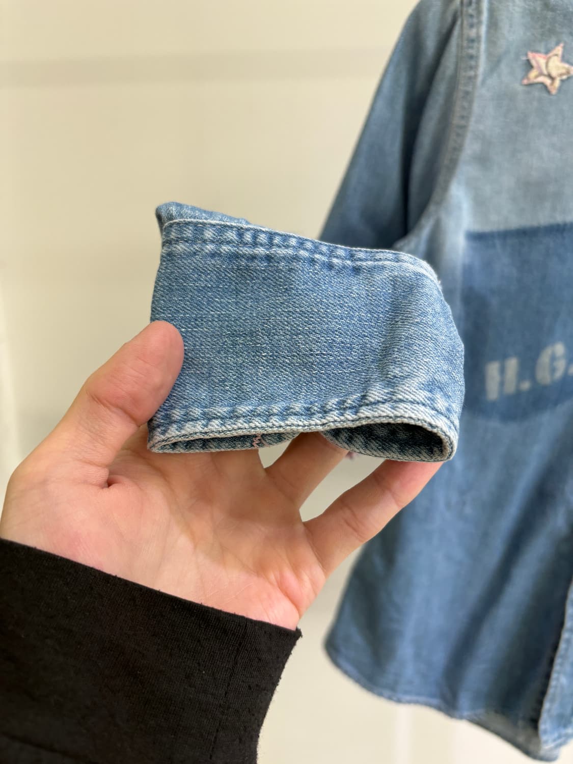 HYSTERIC (Made in Japan) 데님셔츠 상품이미지4