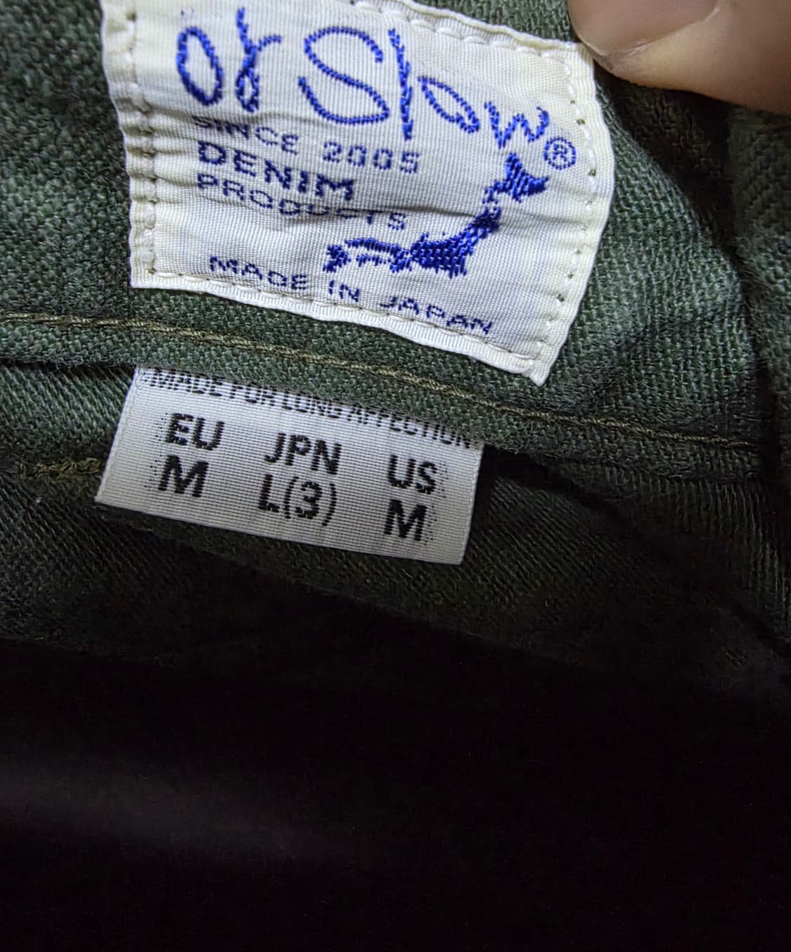 오어슬로우 퍼티그팬츠 3사이즈 레귤러핏 상품이미지2