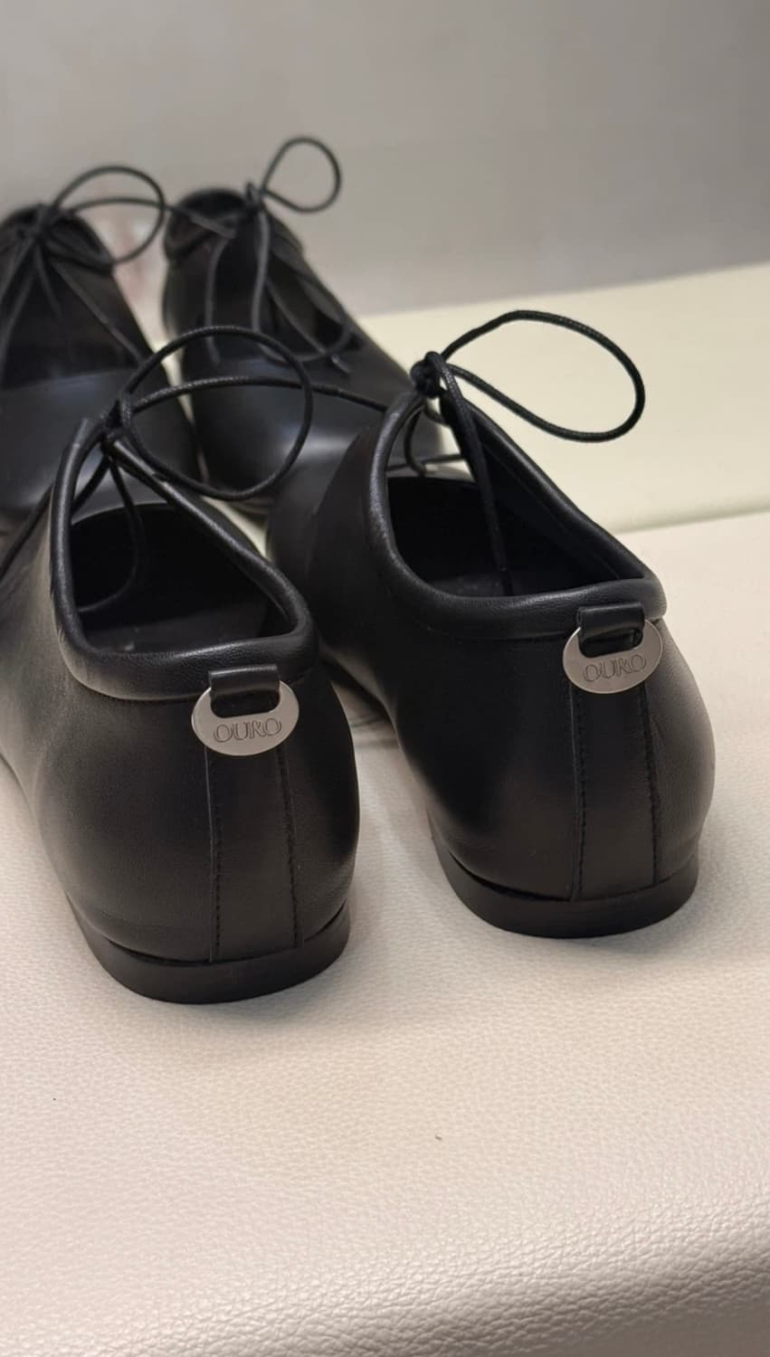 OURO 천연 가죽 플랫 슈즈 250 상품이미지3