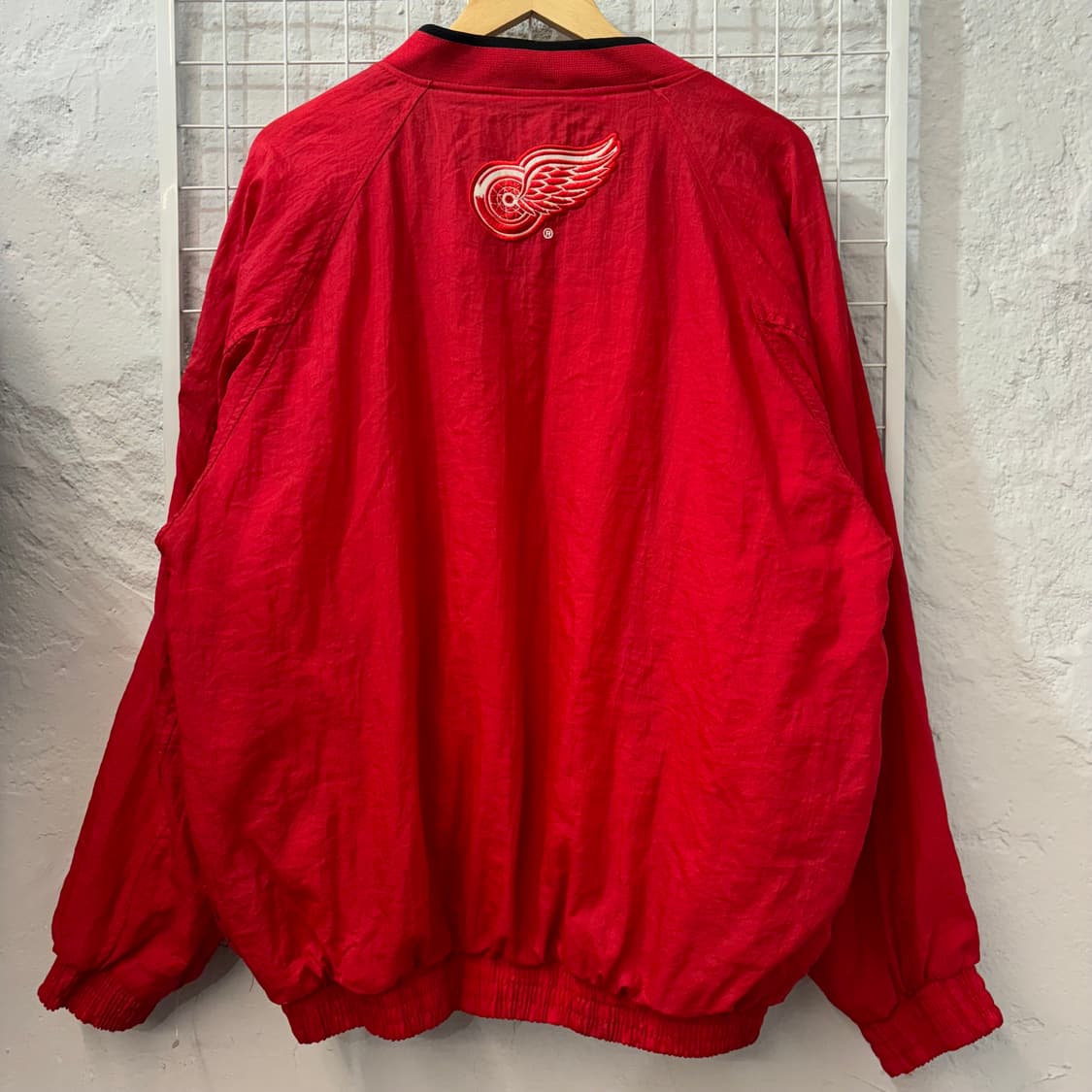 90s 프로 플레이어 올드스쿨 디트로이트 레드윙스 웜업 XL 상품이미지2