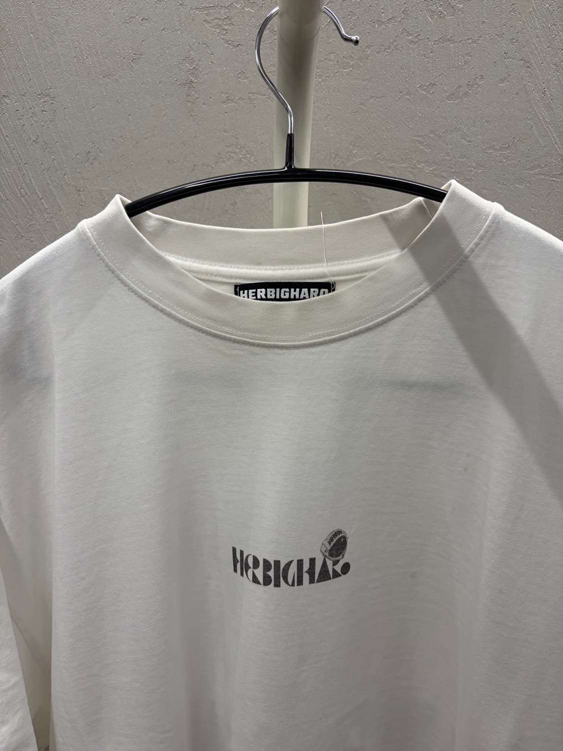 허비그하로 흰색 반팔 티셔츠 1 사이즈 상품이미지3