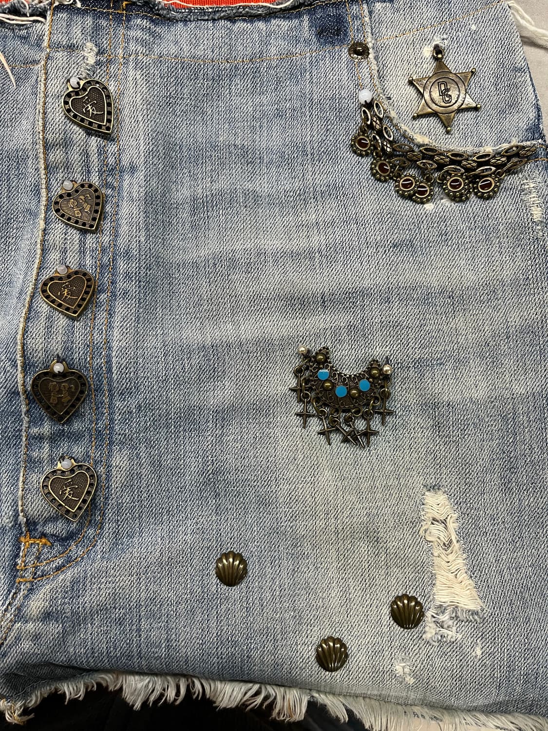 CARLO PALAZZI 레더 봄버자켓 히스테릭 롱슬리브 돌체 스커트 상품이미지9