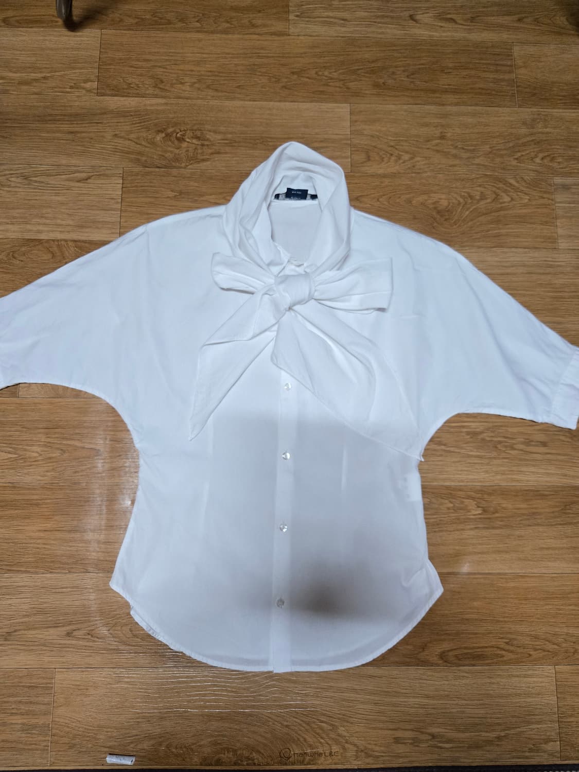 폴로 랄프로렌  정품 여성 리본 셔츠 블라우스 상품이미지2