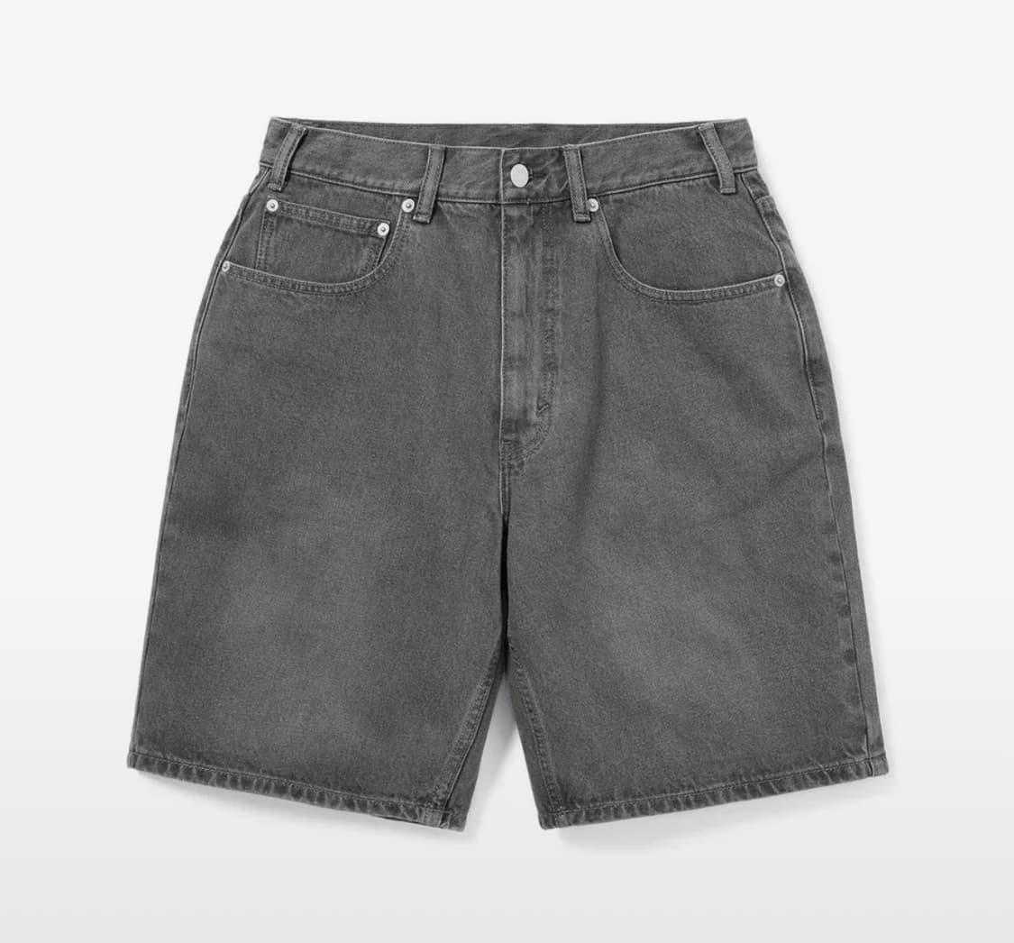 디스이즈네버댓 데님 반바지 그레이 s 상품이미지1