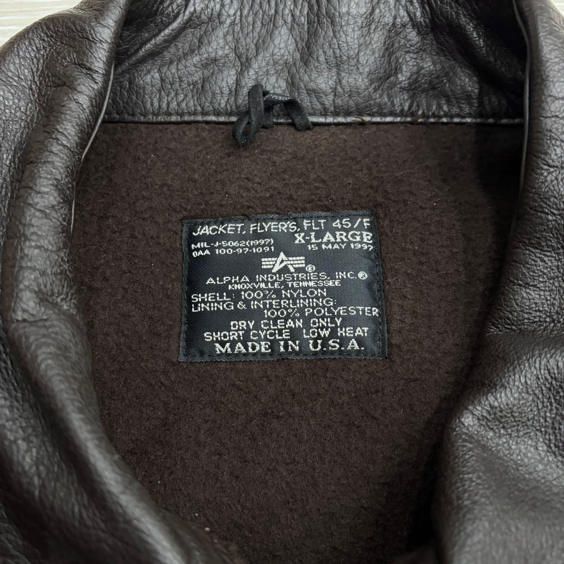 알파인더스트리 90's USA cwu-45p 점퍼 자켓 xl 상품이미지5