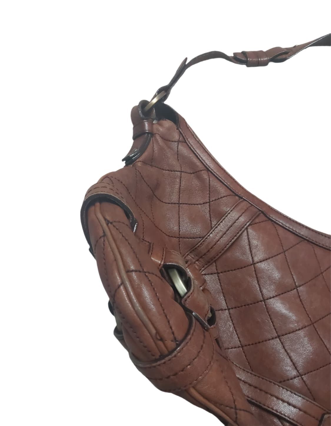 발리 태슬 레더 호보백 y2k (정품) 상품이미지6