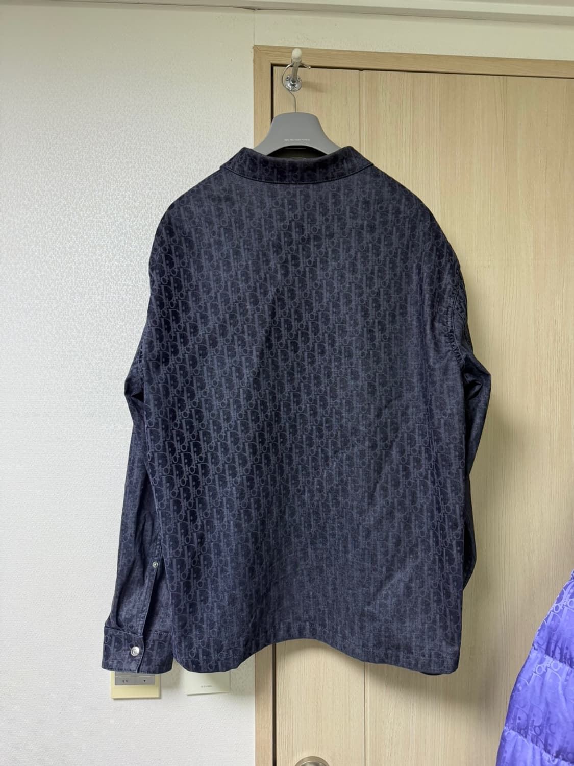 [44] 디올 카스리 벨벳 오버셔츠 상품이미지8